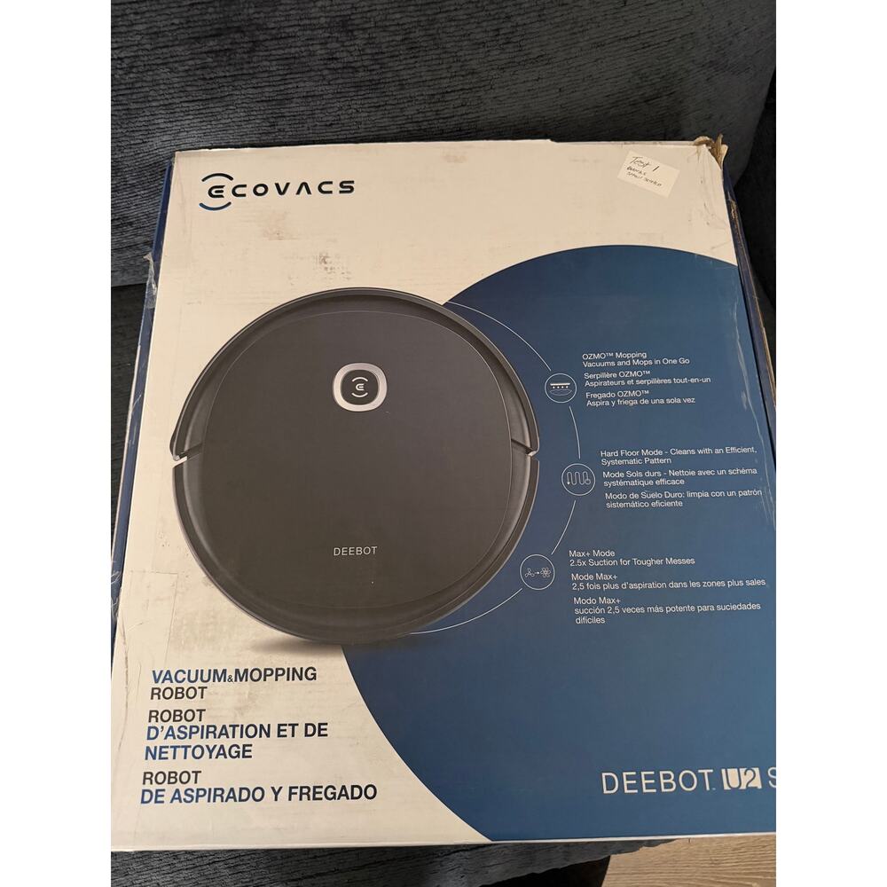 Ecovacs Deebot U2 SE Robot Vacuum & Mop Cleaner